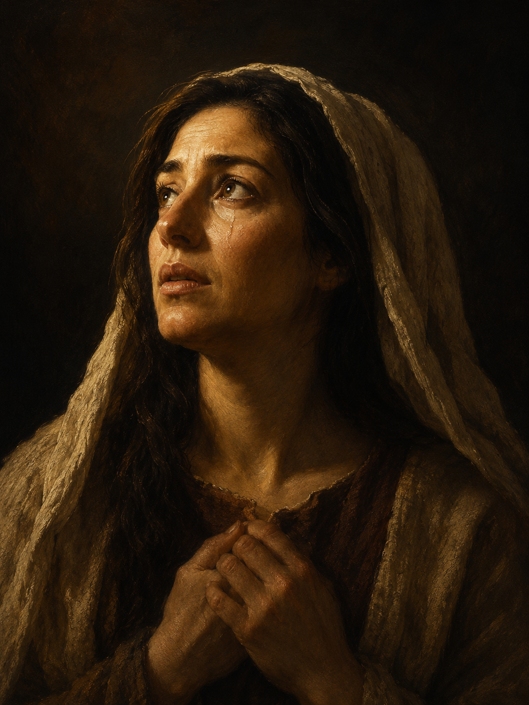 Retrato representando a María Magdalena