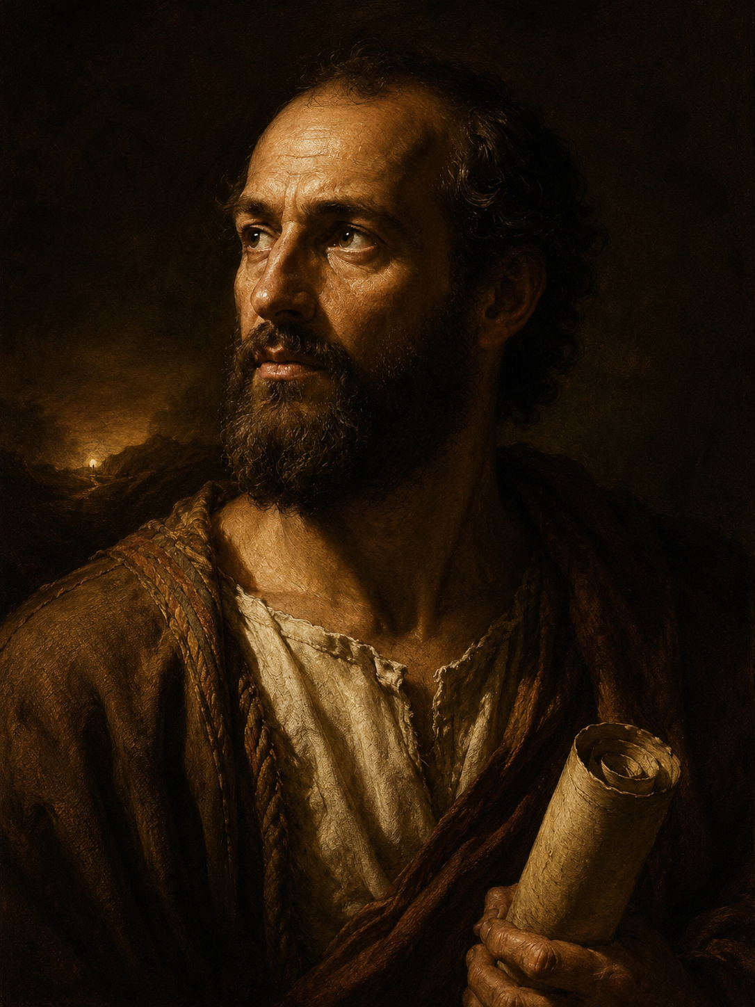 Retrato representando a Pablo de Tarso